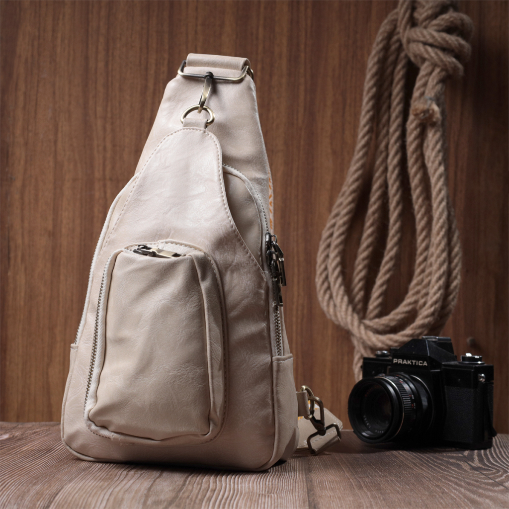 Сумка Vintage Жіноча з екошкіри Біла (22774) - зображення 10