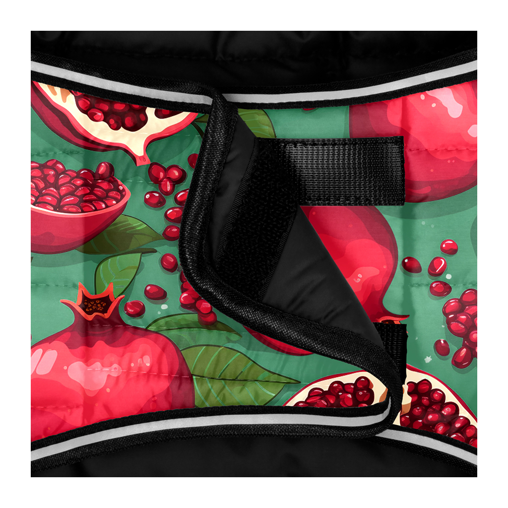 Курточка для тварин WAUDOG Clothes Накидка Гранати L (505-4052) - зображення 4