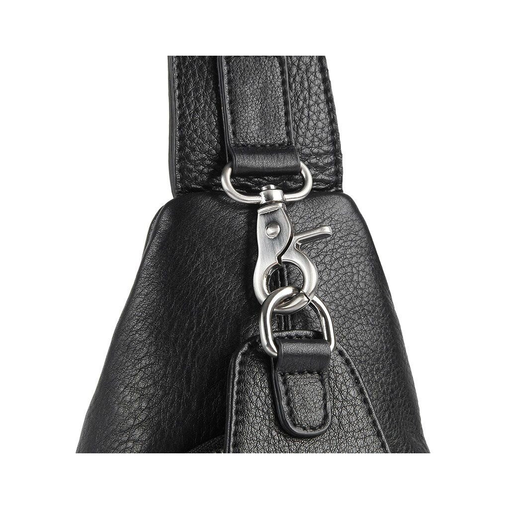 Сумка Vintage Флотар через плече Чорна (14973) - зображення 9