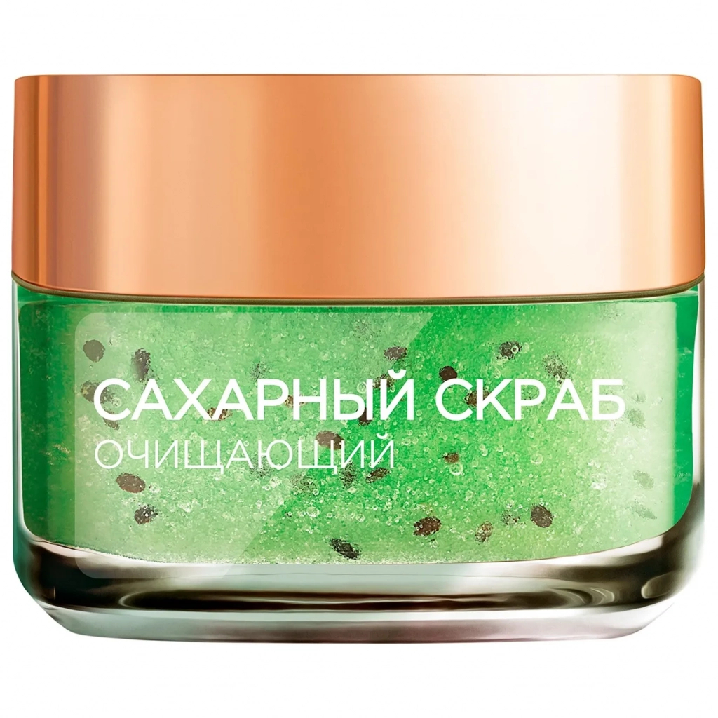 Скраб для обличчя L'Oreal Paris Skin Expert Цукровий очищувальний 50 мл (3600523541959) - изображение 2