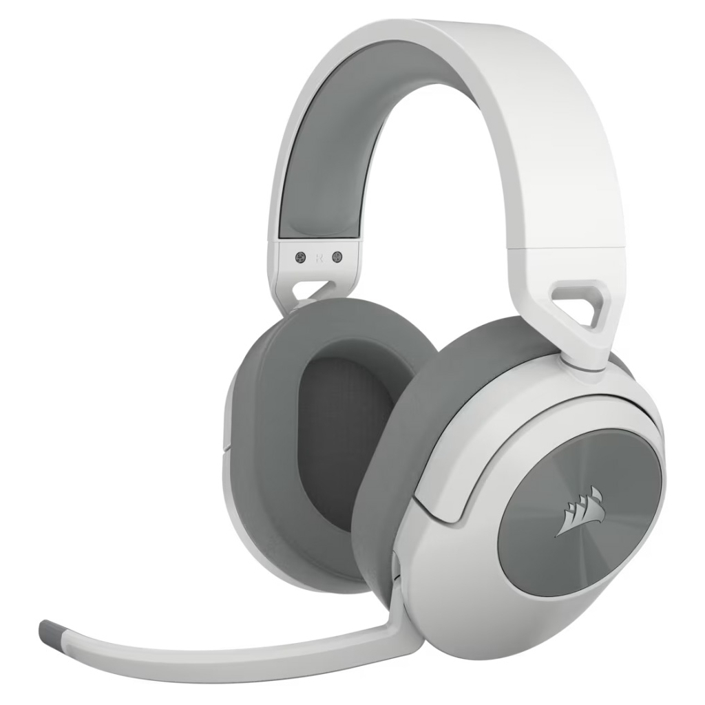 Навушники Corsair HS55 Wireless Gaming Dolby 7.1 White (CA-9011281-EU) - зображення 1