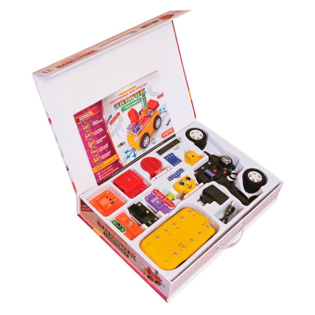 Конструктор ZNATOK Розумна машина 10 проектів (REW-K70691) - зображення 2