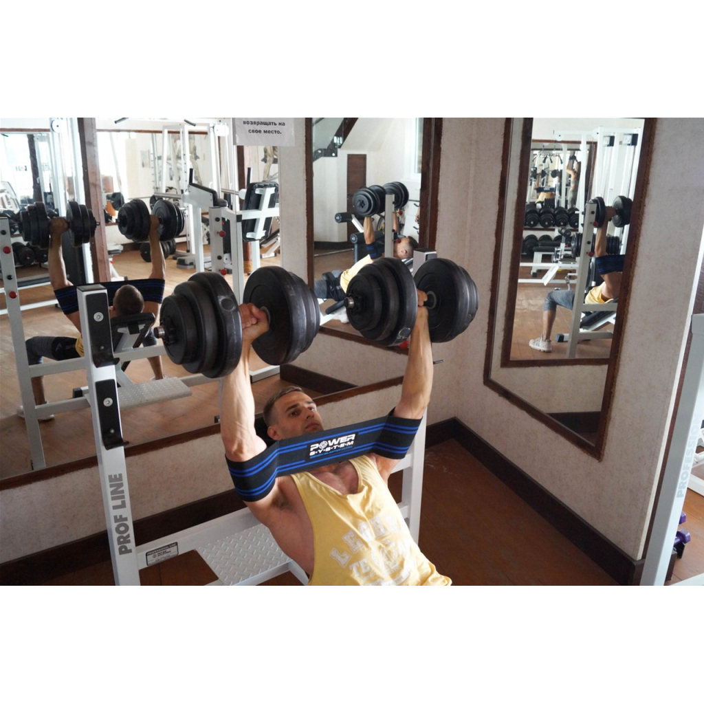 Еспандер Power System PS-3720 Bench Blaster Ultra Black/Blue XL (PS_3720_XL_Black/Blue) - зображення 5