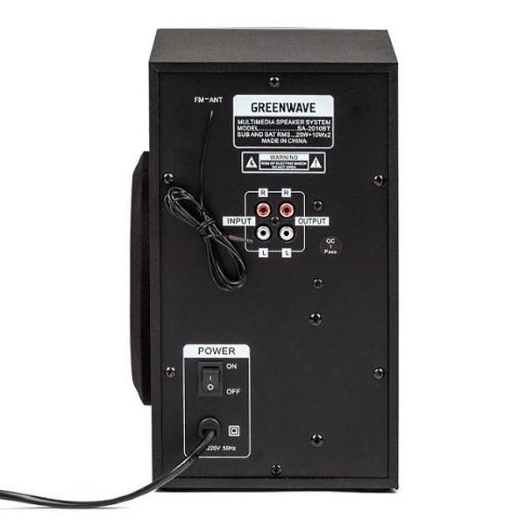 Акустична система Greenwave SA-2010BT Black-red (R0015181) - зображення 3