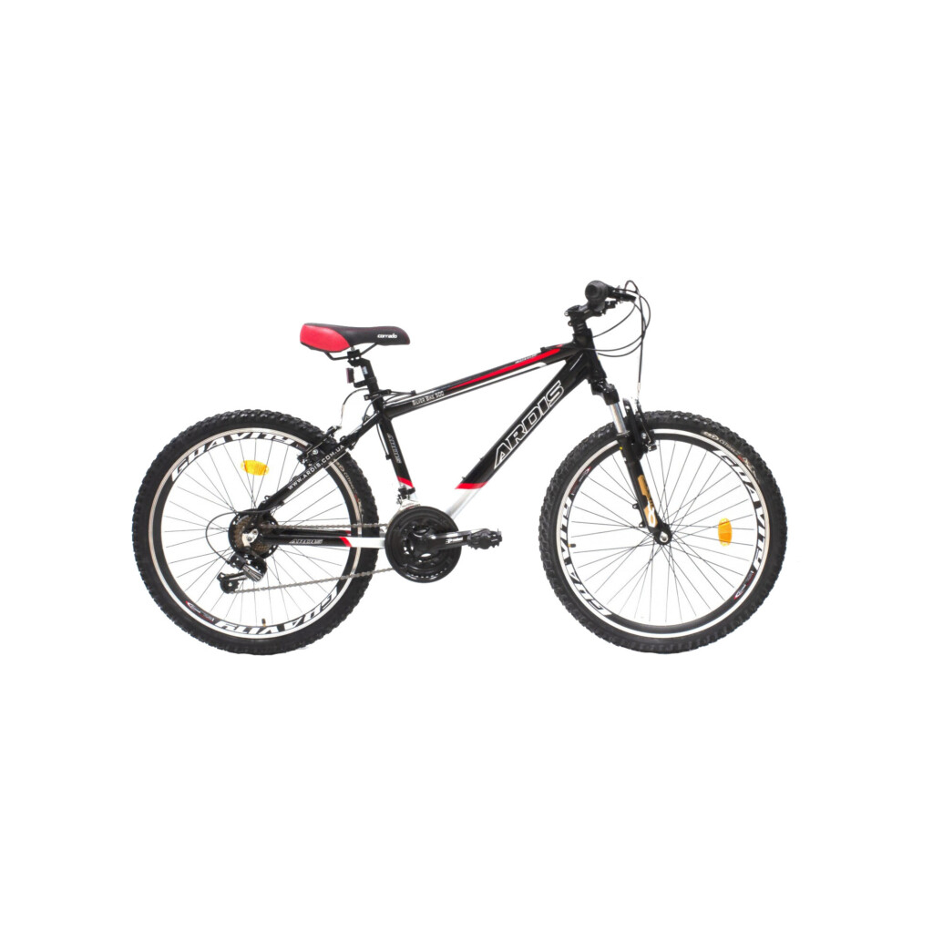 Велосипед Ardis Silver Bike 500 24" рама-15" Al Black/Red (0189-К) - зображення 1