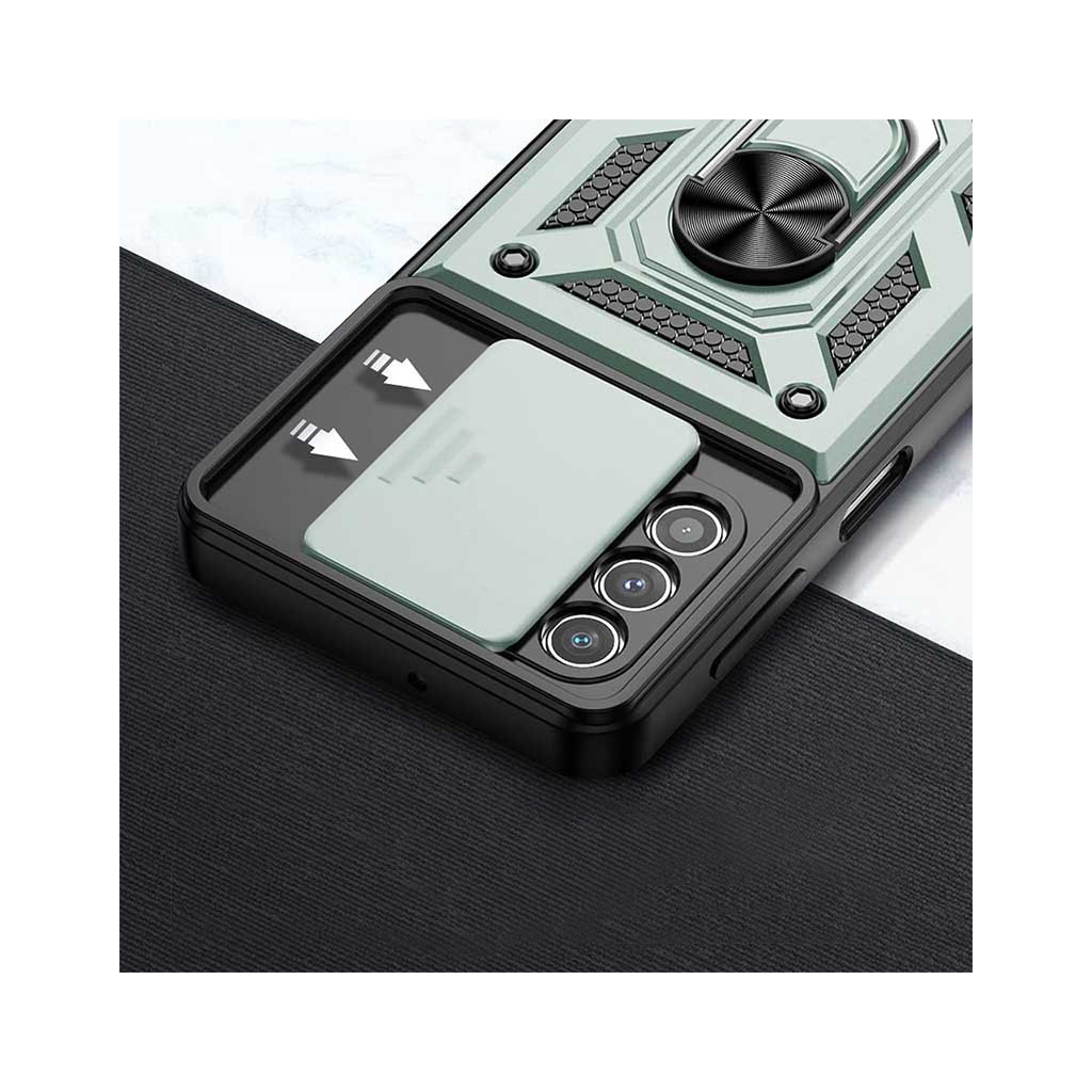 Чохол до мобільного телефона BeCover Military Samsung Galaxy A23 SM-A235 Dark Green (707376) - зображення 4