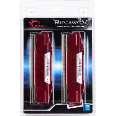 Модуль пам'яті для комп'ютера DDR4 16GB (2x8GB) 2133 MHz RipjawsV G.Skill (F4-2133C15D-16GVR) - зображення 7