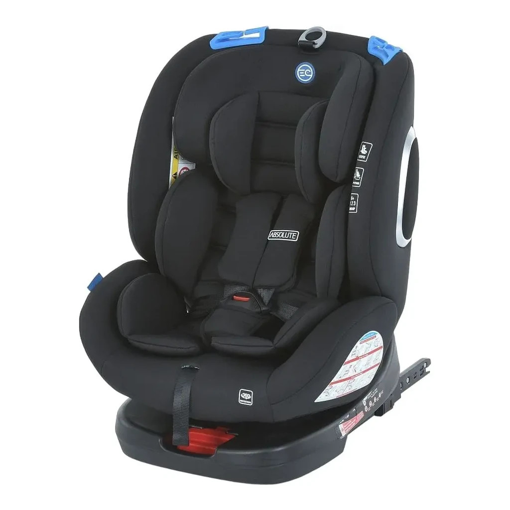 Автокрісло El Camino ABSOLUTE 360 ISOFIX (0-36кг) (ME 1079 royal total blac) - зображення 1