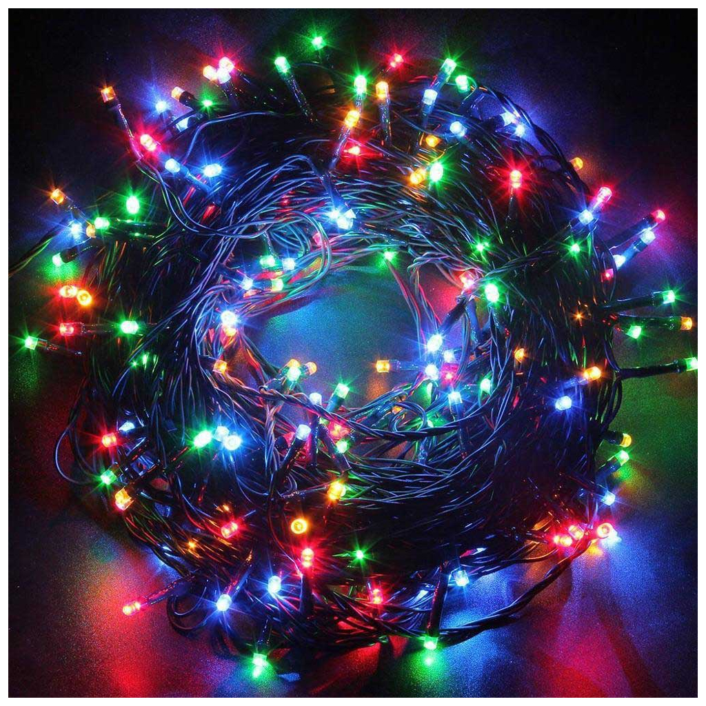 Гірлянда ColorWay LED 200 20 м 8 функцій (CW-G-200L20UMC) - зображення 5