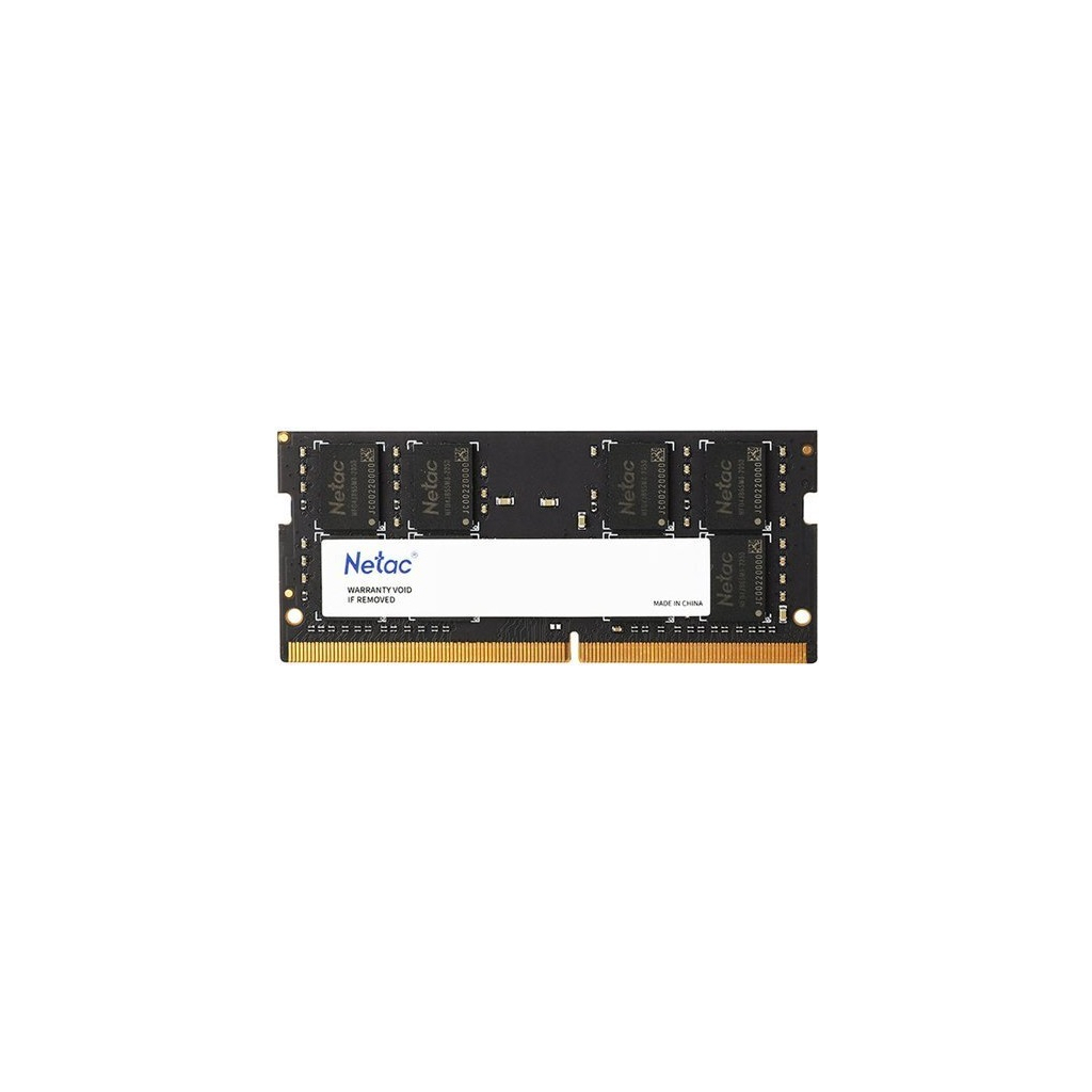 Модуль пам'яті для ноутбука SoDIMM DDR4 16GB 3200 MHz Netac (NTBSD4N32SP-16) - зображення 1