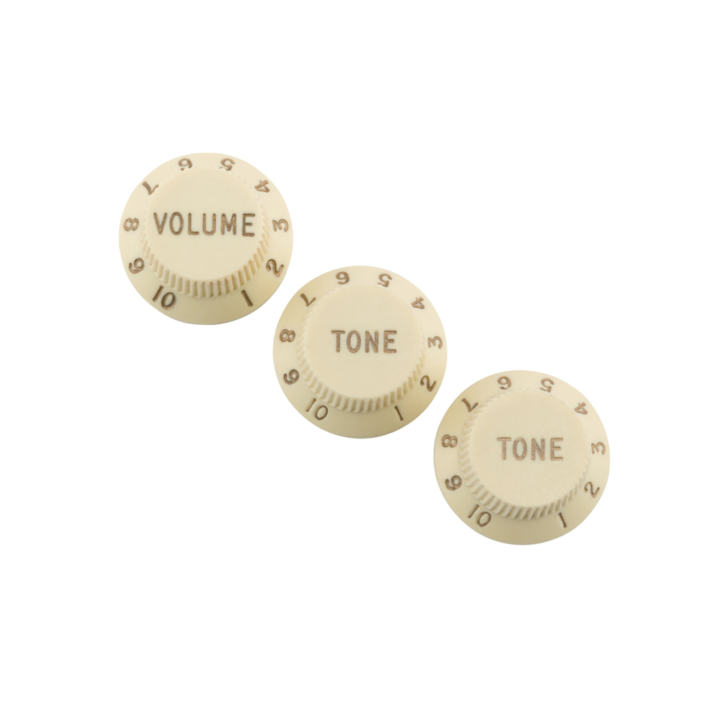 Ручка для потенціометра Fender Road Worn Strat Knob Set (236991) - зображення 1