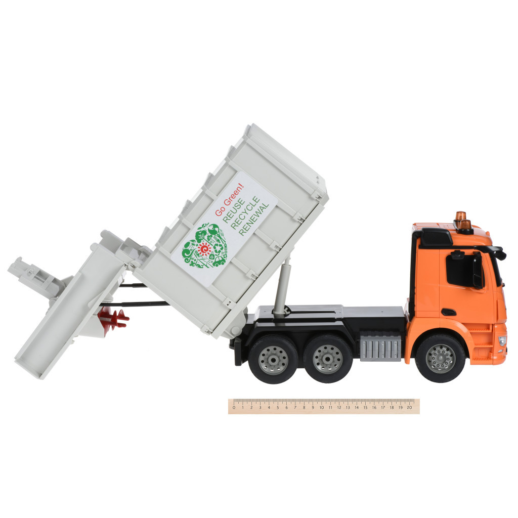 Радіокерована іграшка Same Toy Сміттєвоз Mercedes-Benz 1:20 (E560-003) - зображення 3
