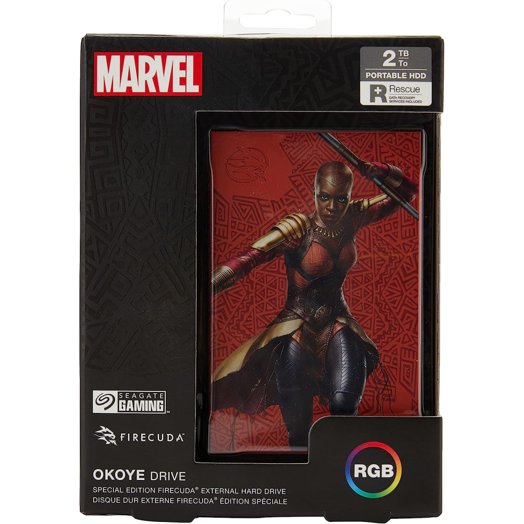 Зовнішній жорсткий диск 2.5" 2TB Okoye FireCuda Gaming Drive Seagate (STLX2000403) - зображення 2