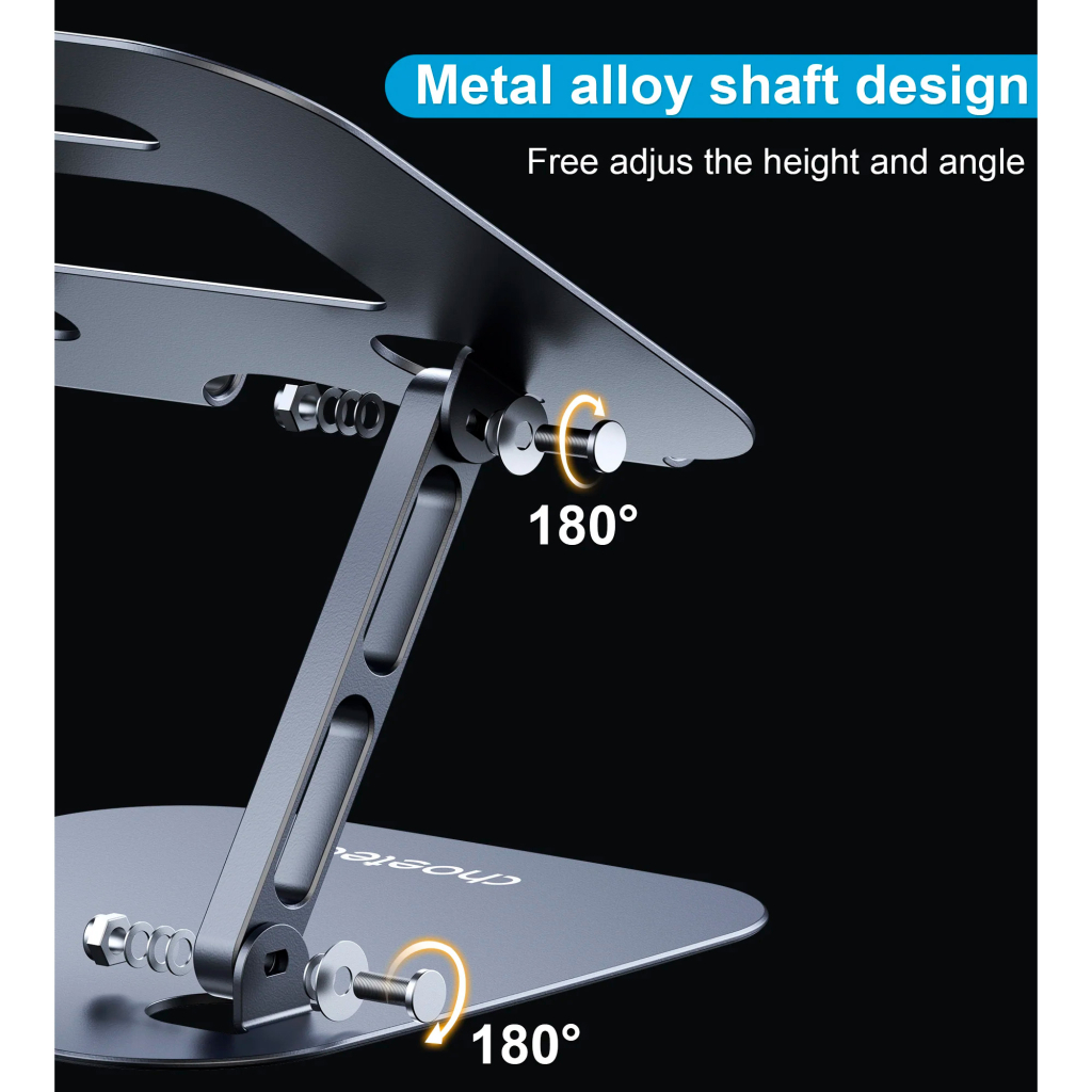 Підставка до ноутбука Choetech до 13", алюміній (H061-GY) - зображення 2