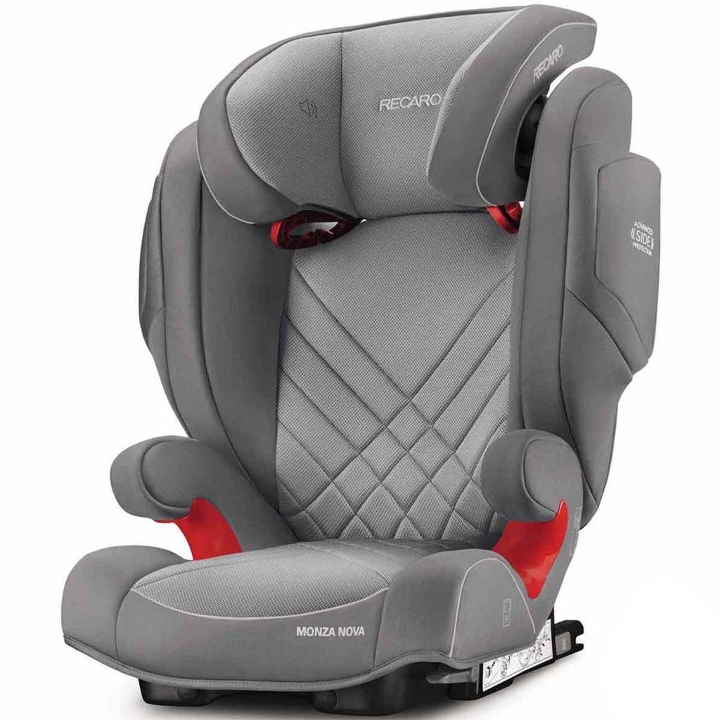 Автокрісло Recaro Monza Nova 2 Seatfix Aluminium Grey (00088010180050) - зображення 1