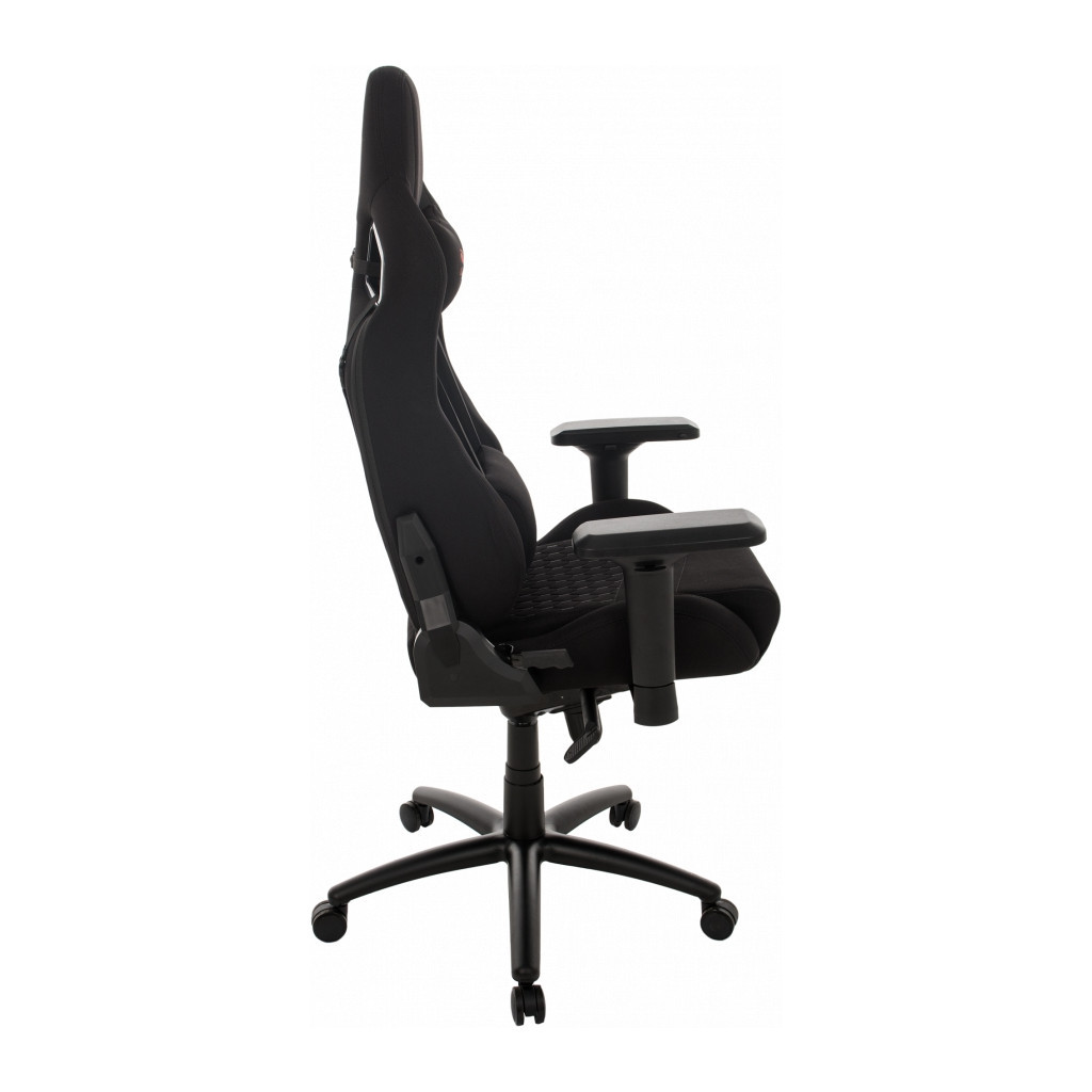 Крісло ігрове GT Racer X-0712 Shadow Black - зображення 5