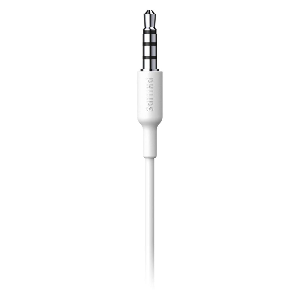 Навушники Philips TAA1105WT In-ear Mic White (TAA1105WT/00) - зображення 5
