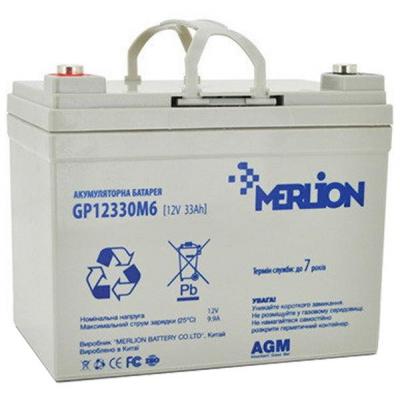 Батарея до ДБЖ Merlion 12V-33Ah (GP12330M6) - зображення 1