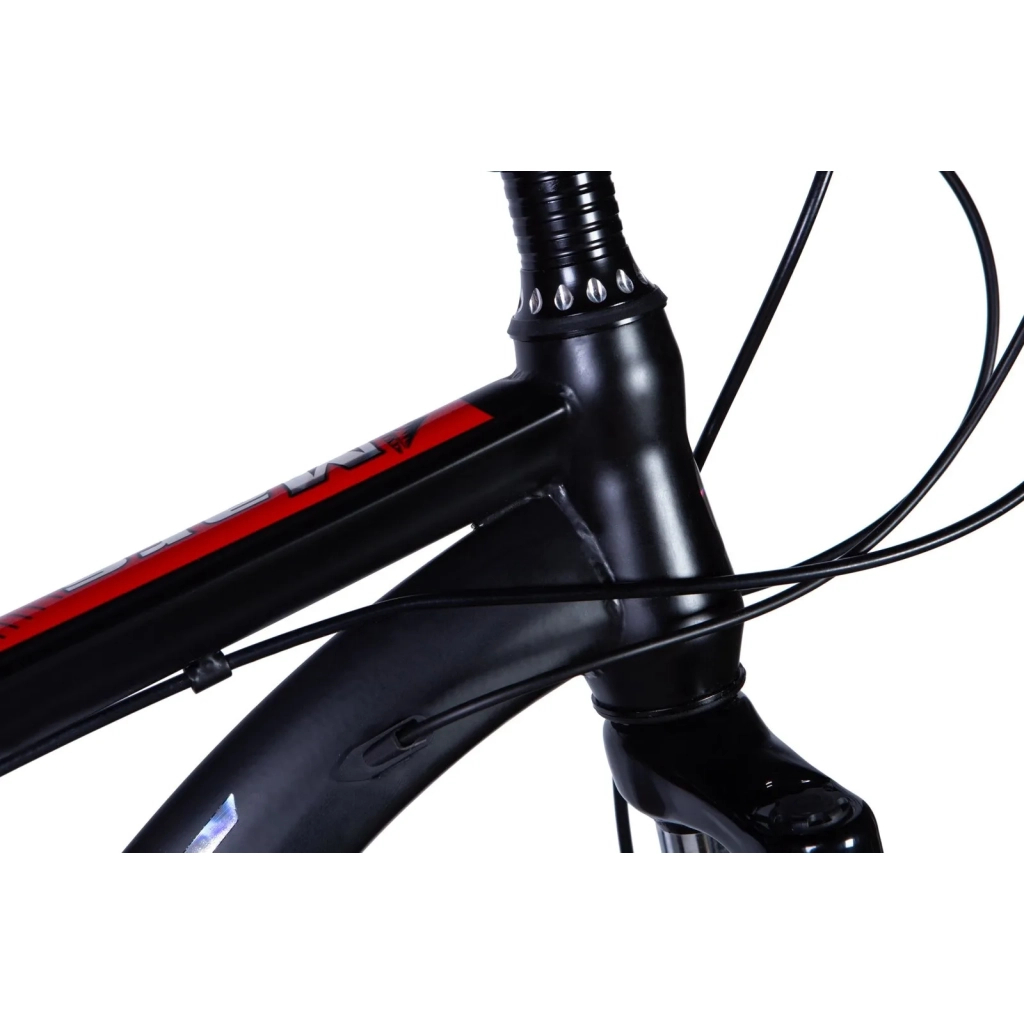 Велосипед Space 26" Mars AM DD рама-15" St чорно-червоний 2024 (OPS-SP-26-018) - зображення 2