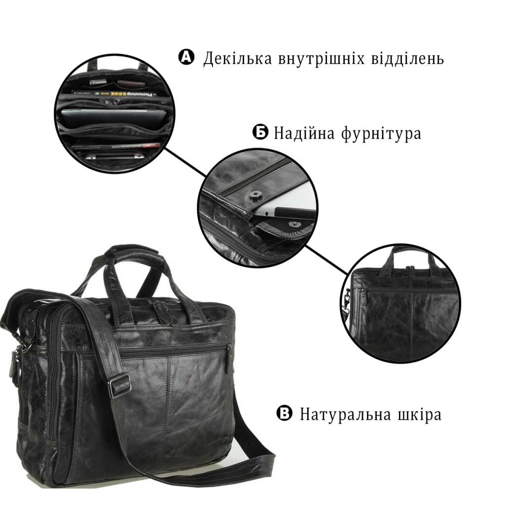 Сумка Vintage Болотяна (14364) - зображення 4