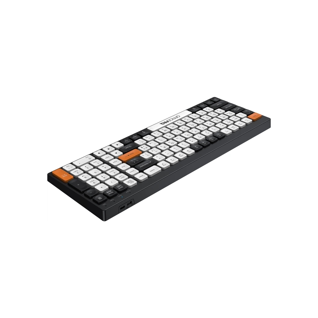 Клавіатура OfficePro SK985BO Bluetooth/Wireless UA Black/White (SK985BO) - зображення 4