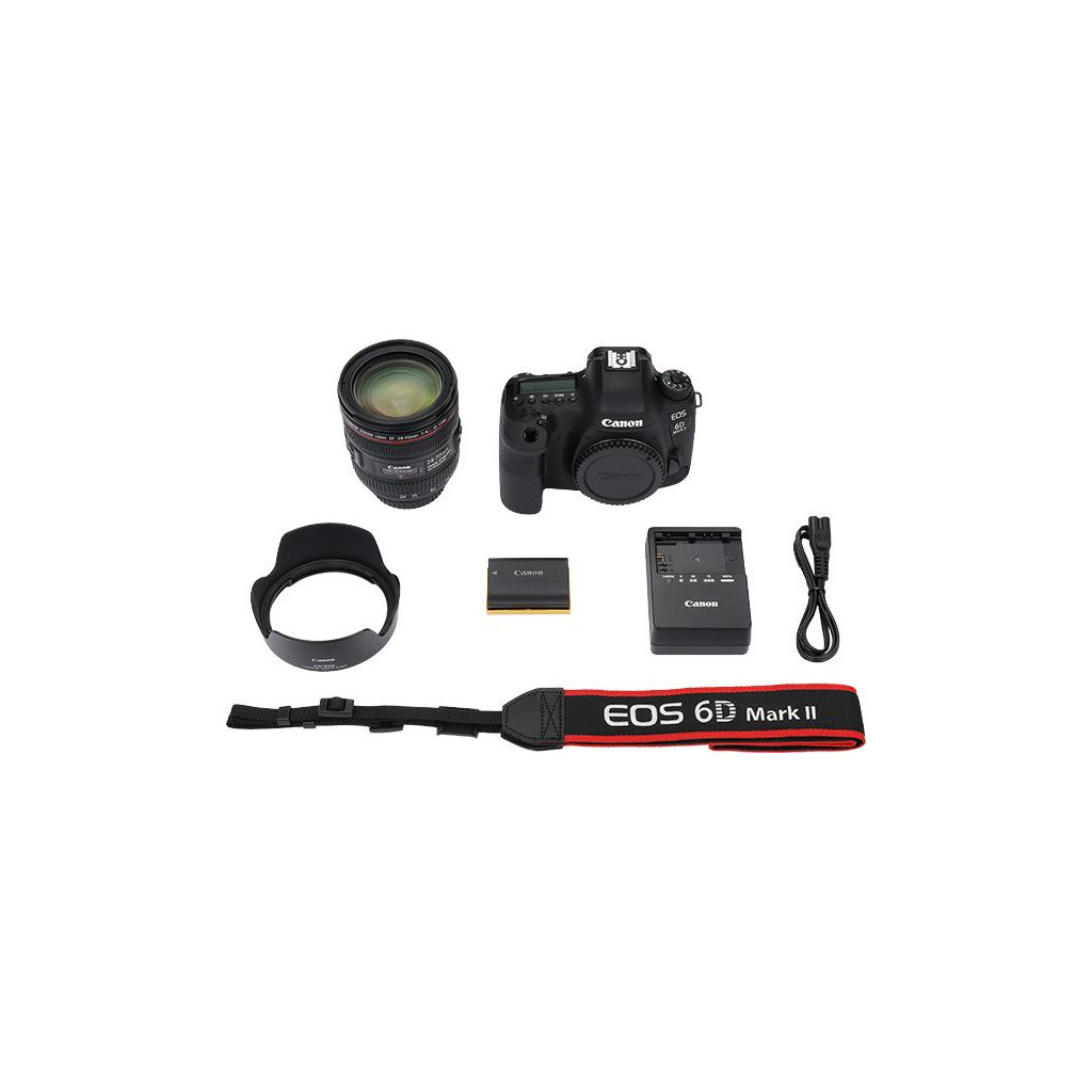 Цифровий фотоапарат Canon EOS 6D MKII 24-70 L IS Kit (1897C028) - зображення 11