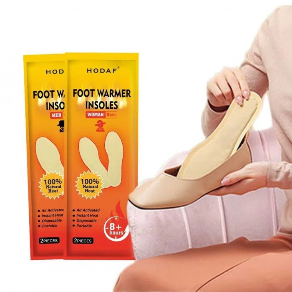 Хімічна грілка Hodaf для ніг розмір 23х7,6 см до 8 годин (Foot Warmer Women) - зображення 3