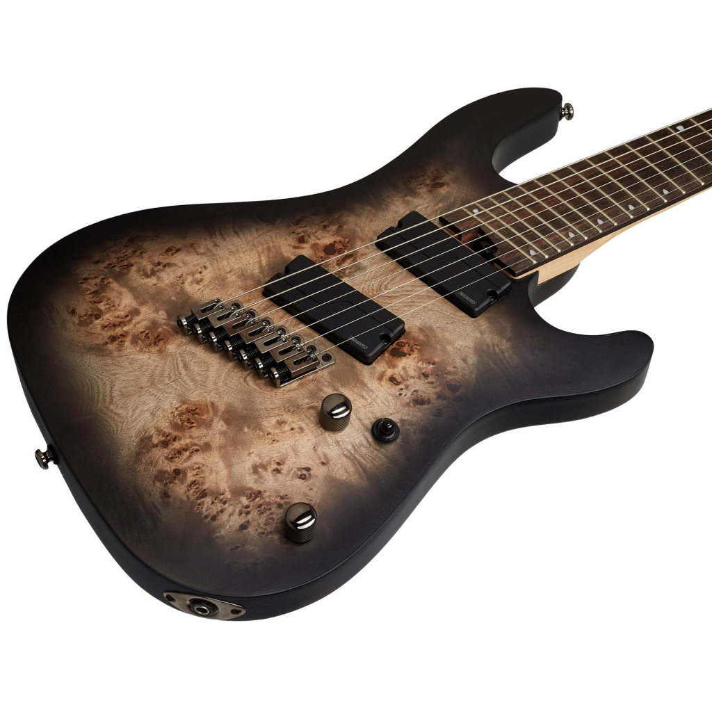 Електрогітара Cort KX507 Multi Scale Star Dust Black - зображення 3