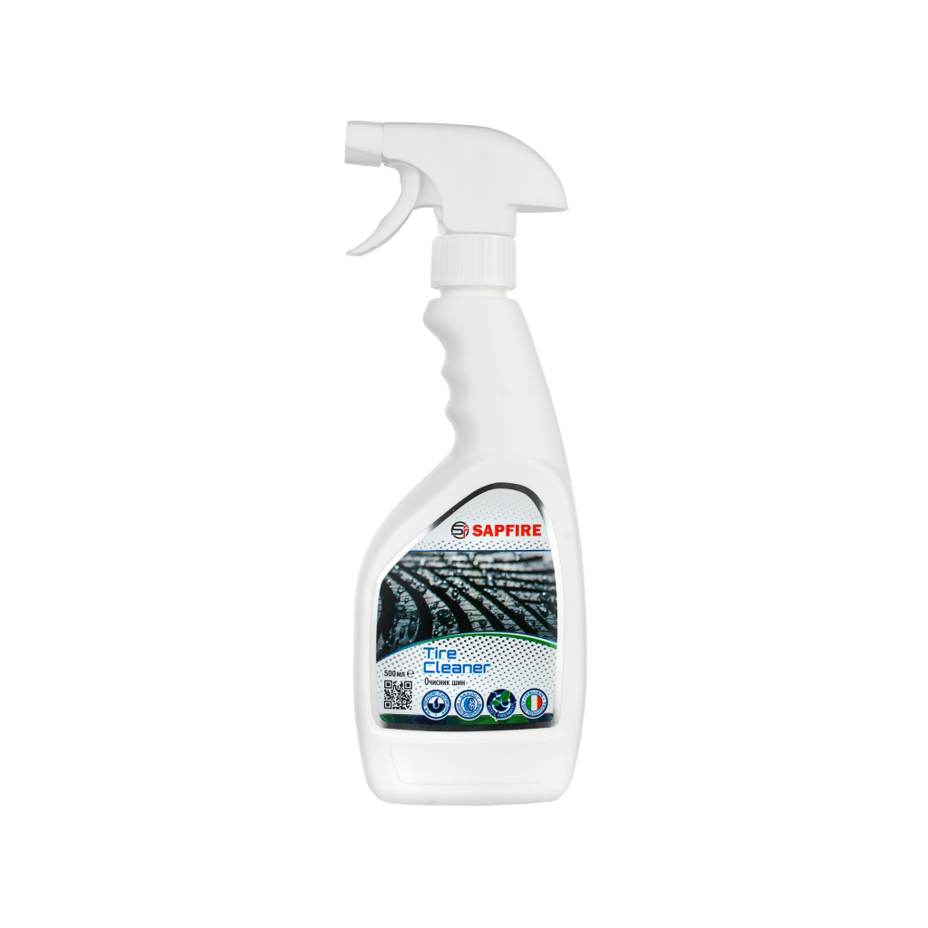 Автомобільний очисник SAPFIRE Очищувач шин Tire Cleaner 500 мл (750448) - зображення 1