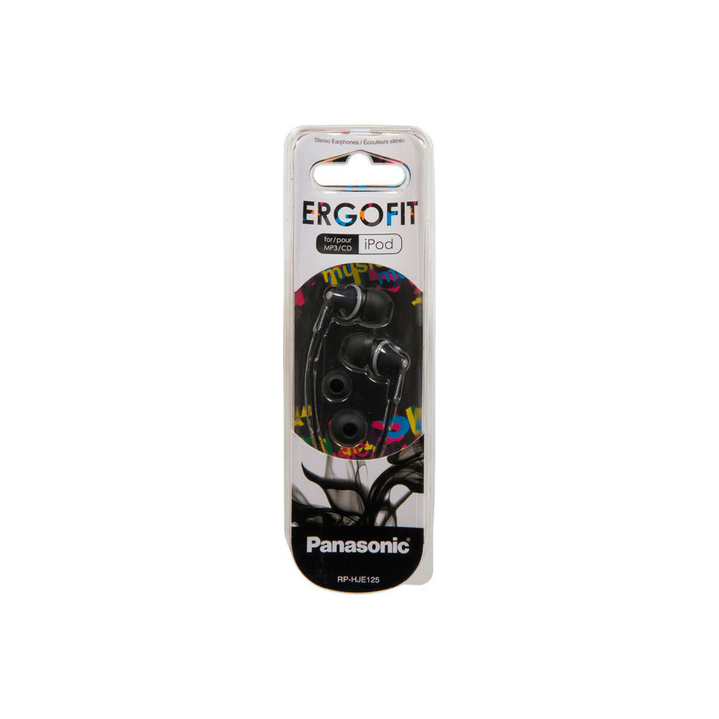 Навушники Panasonic RP-HJE125E-K - зображення 2