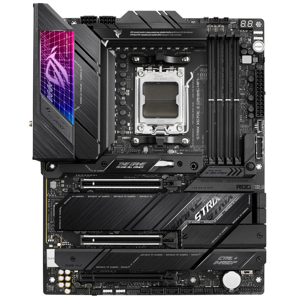 Материнська плата ASUS ROG STRIX X670E-E GAMING WIFI - зображення 2