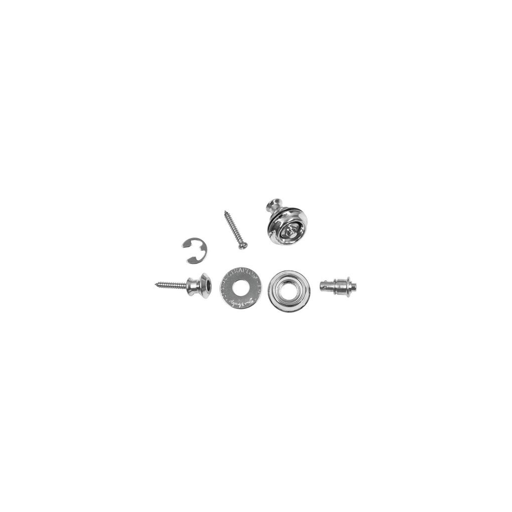 Стреплок для ременя Jim Dunlop Straplok Strap Retainers Dual Design - Nickel (SLS1031N) - зображення 5