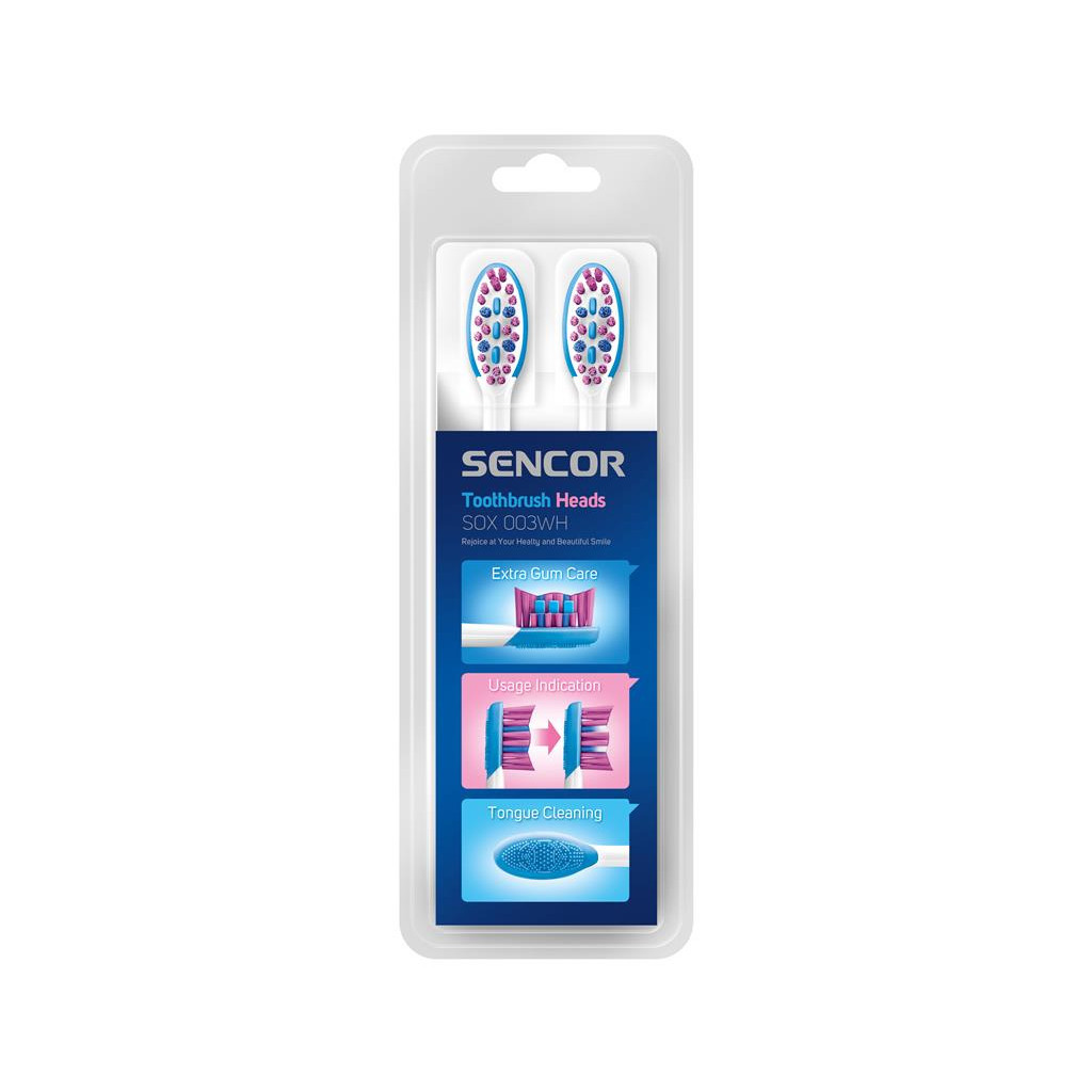 Насадка для зубної щітки Sencor SOX003WH - зображення 3