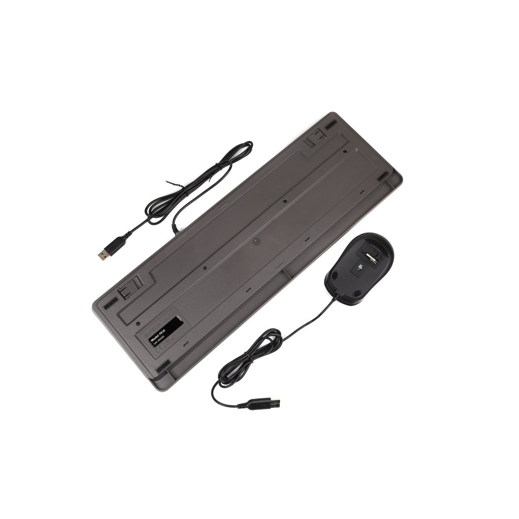 Комплект A4Tech F1010 Grey (4711421943239) - зображення 5