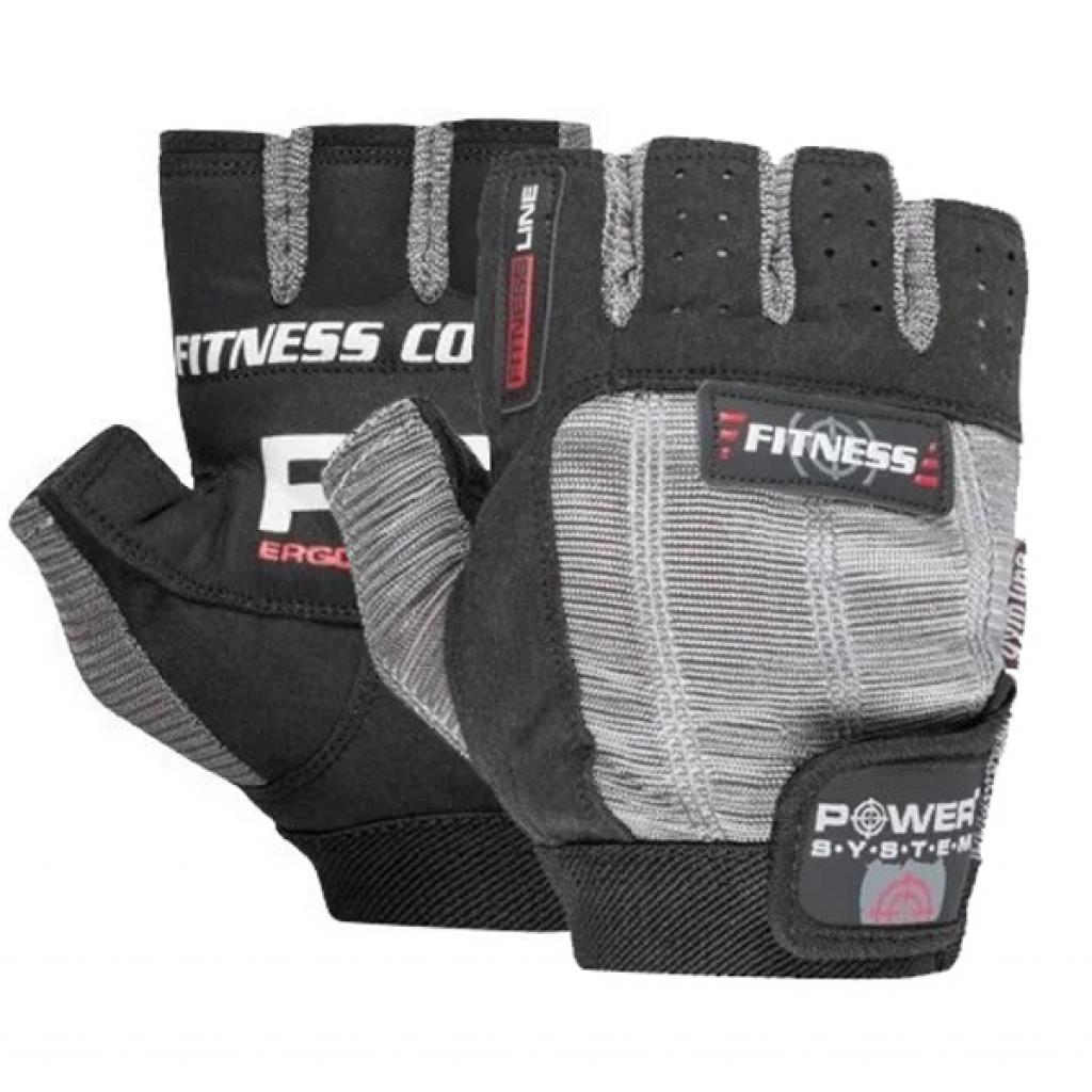 Рукавички для фітнесу Power System Fitness PS-2300 Grey/Black XXL (PS-2300_2XL_Black-grey) - зображення 1