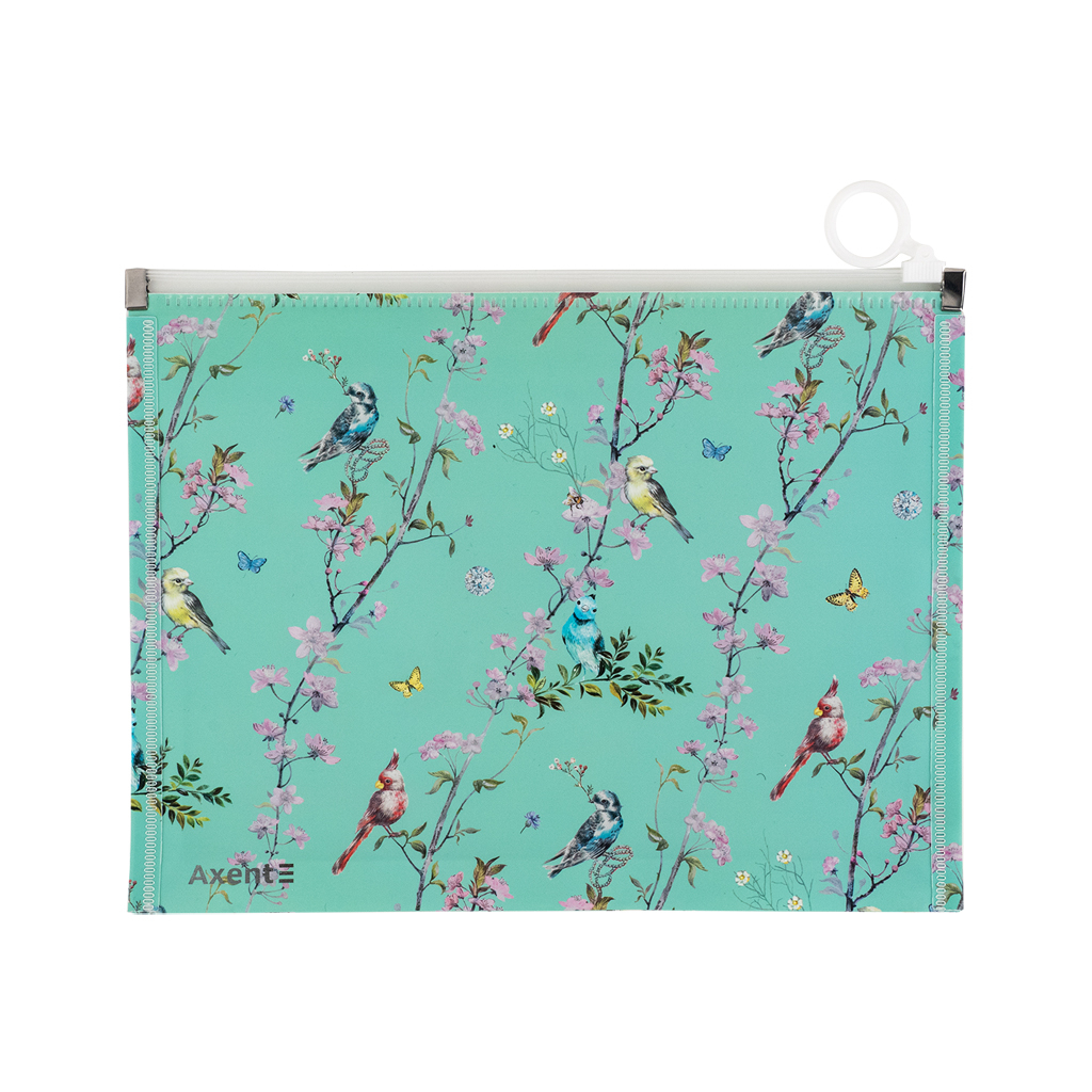 Папка на блискавці Axent zip-lock А5 Olga Selyshcheva, Spring (1498-33-A) - зображення 2
