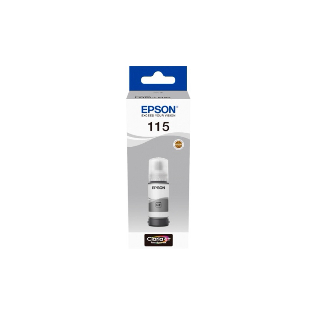 Контейнер з чорнилом Epson 115 EcoTank Grey (C13T07D54A) - зображення 1