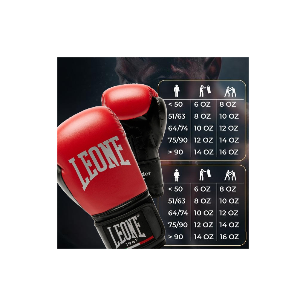 Боксерські рукавички Leone GN383 Thunder Red 8 унцій (GN383_Red_8oz) - зображення 10