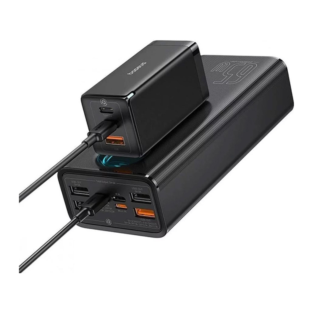 Батарея універсальна Baseus Amblight 26800mAh 65W OE, black (P10022402113-00) - зображення 6