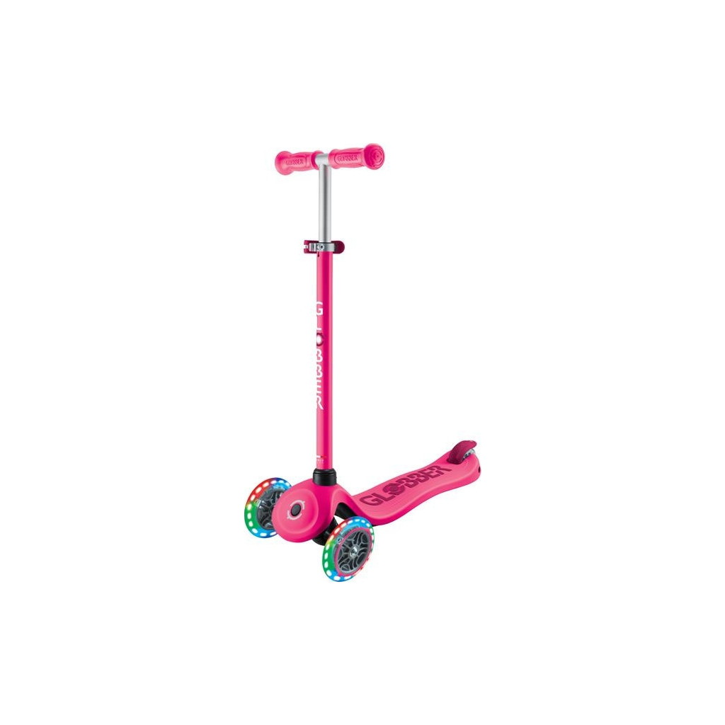 Самокат Globber Go Up Sporty Led пурпурно-рожевий (452-610-4) - зображення 3