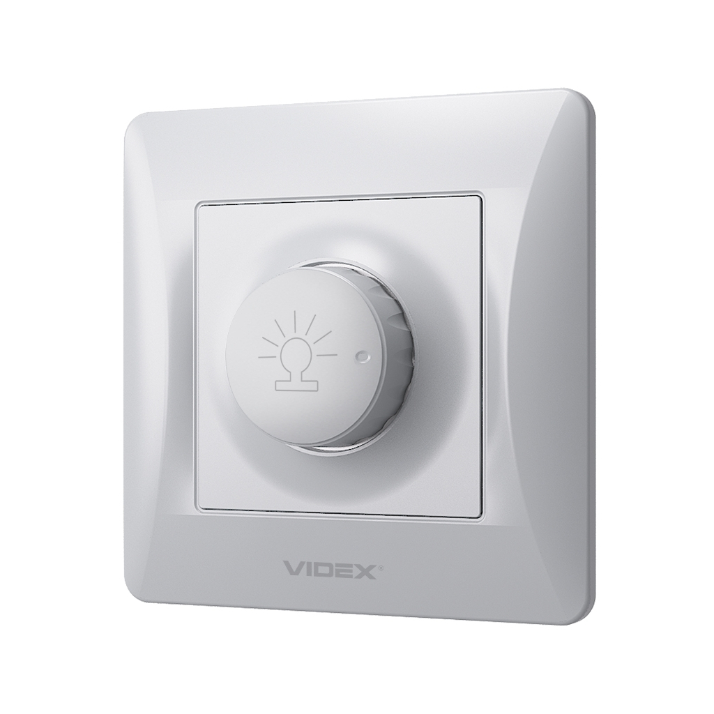 Світлорегулятор Videx BINERA 600Вт сереб (VF-BNDM600-SS) - изображение 2