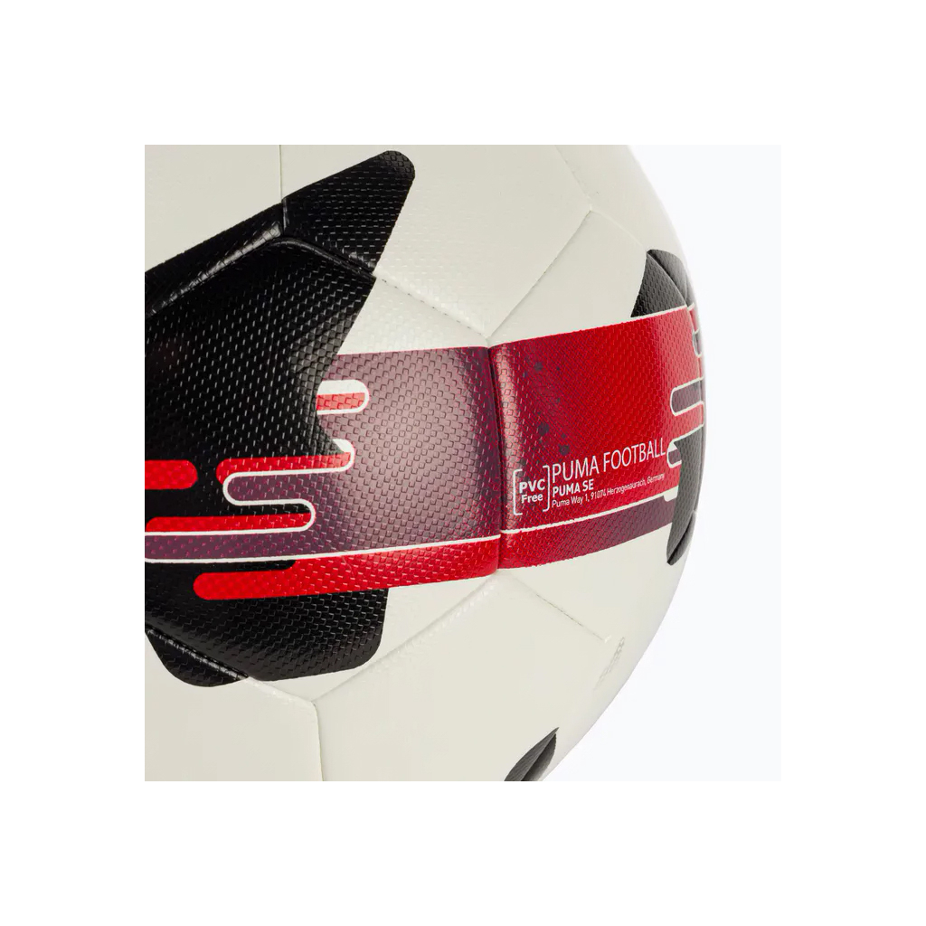 М'яч футбольний Puma Orbita 5 Fusion 084331-04 білий, чорний, червоний 5 (4067981498284) - изображение 3