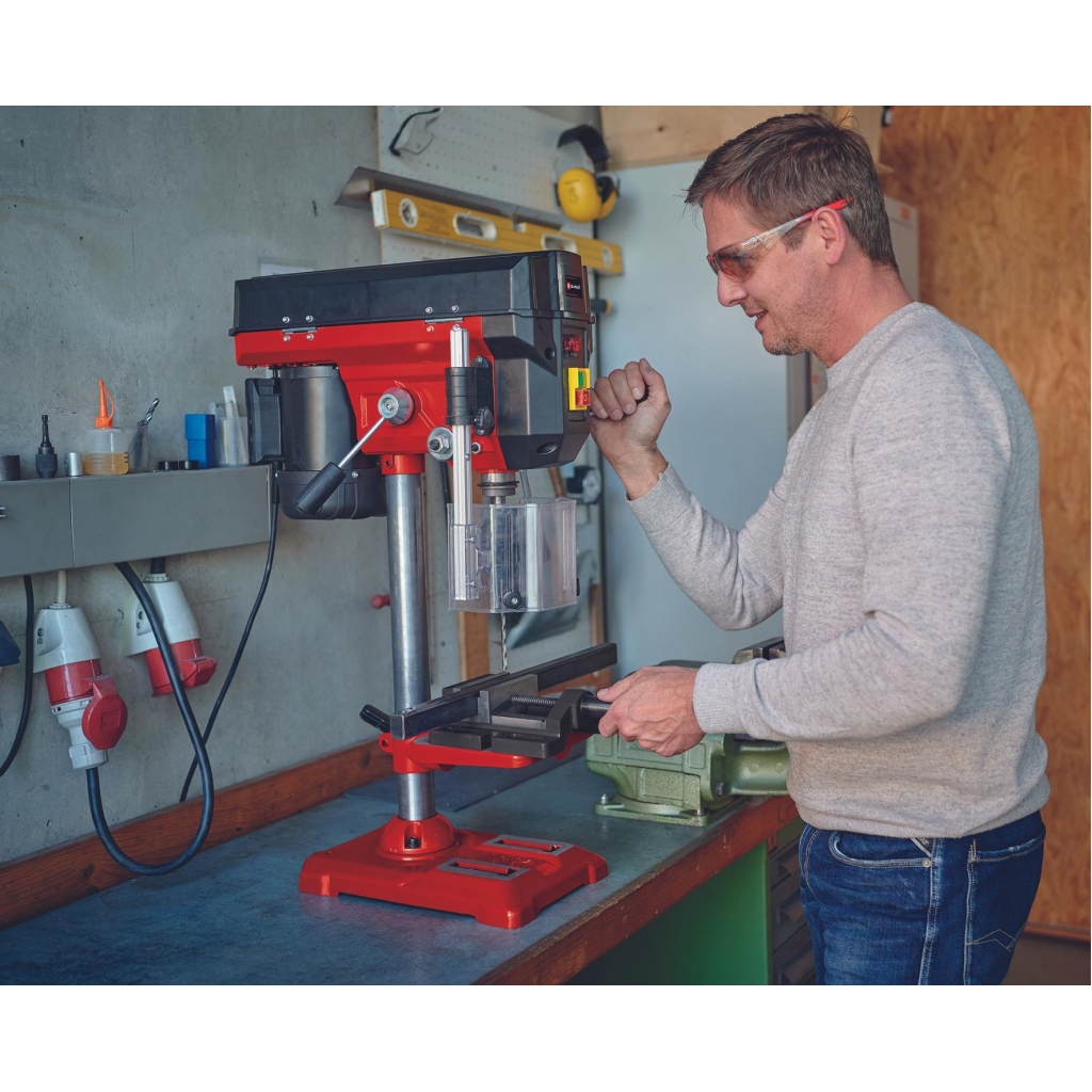 Свердлильний верстат Einhell TE-BD 550 E, 550Вт, 450-2500 об/хв, 21.2кг (4250690) - зображення 6