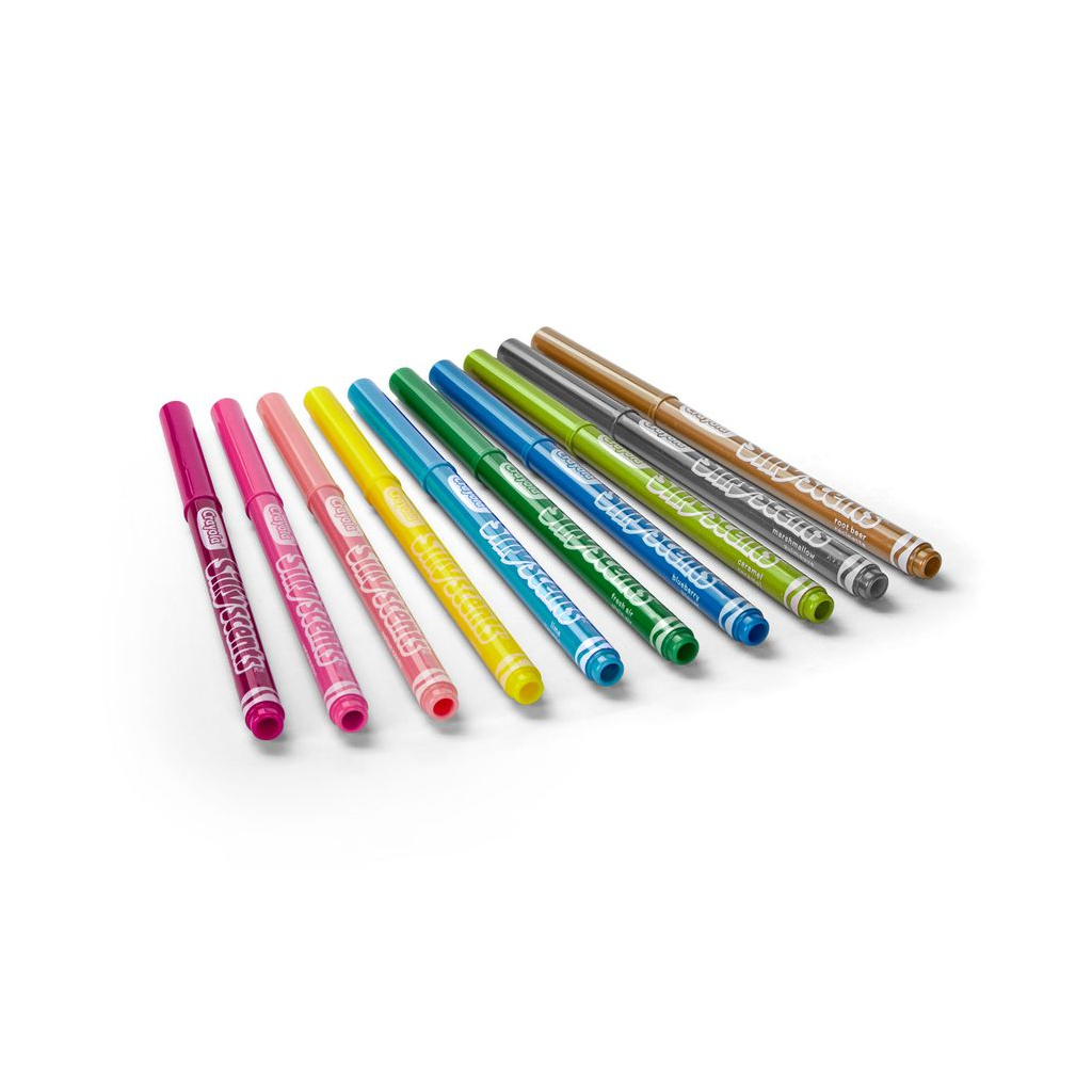 Фломастери Crayola Набір Silly Scents Washable Тонка лінія з ароматом 10 шт (256340.024) - зображення 2