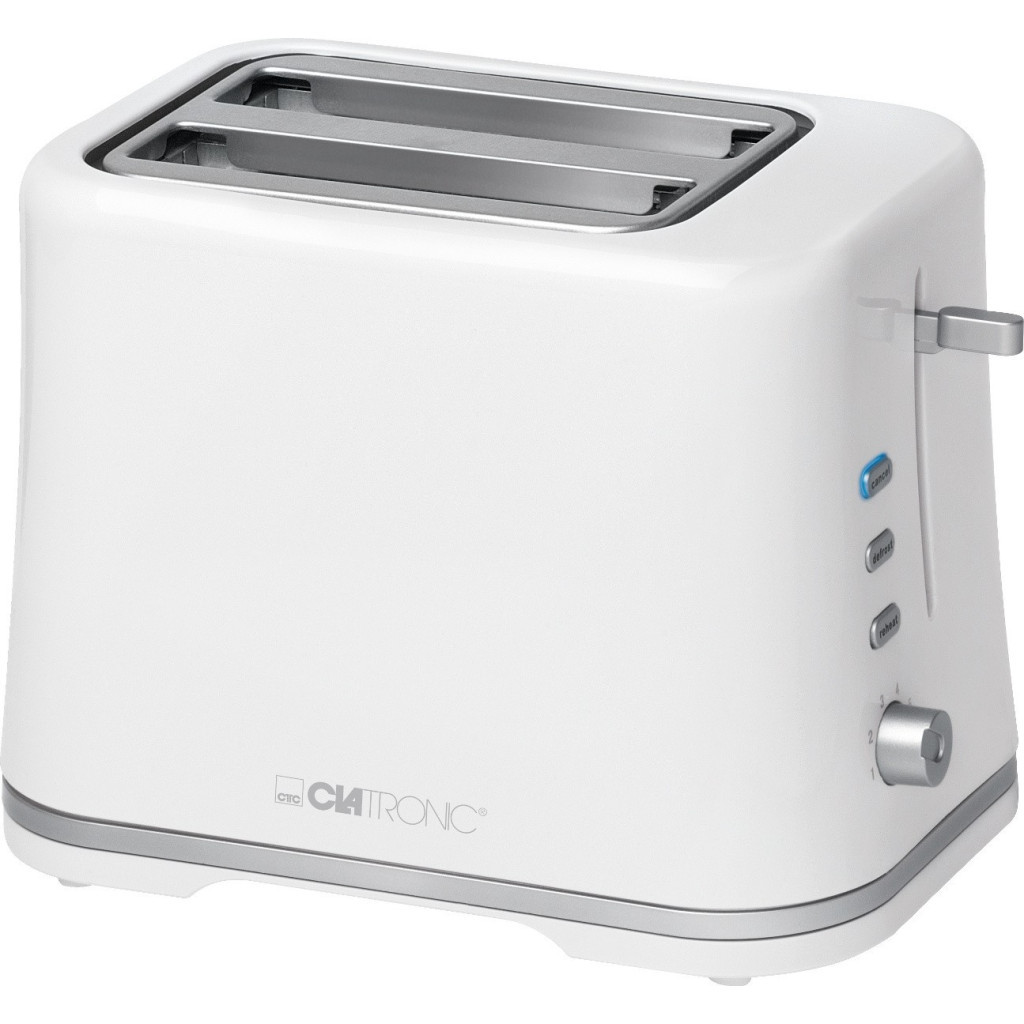 Тостер Clatronic TA 3554 white-silver (TA3554white-silver) - зображення 1
