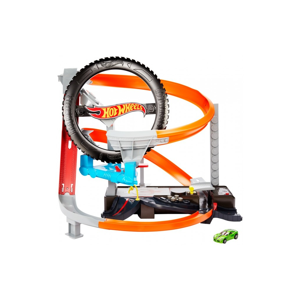 Автотрек Hot Wheels Перегони в шиномонтажній (GJL16) - зображення 3