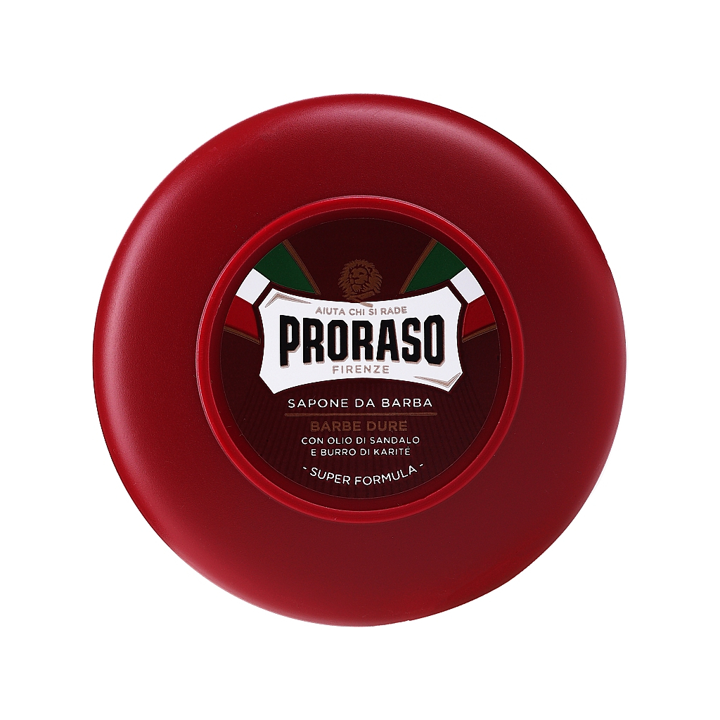 Мило для гоління Proraso Для жорсткої щетини з олією ши та сандаловою олією 150 мл (8004395001163) - зображення 1