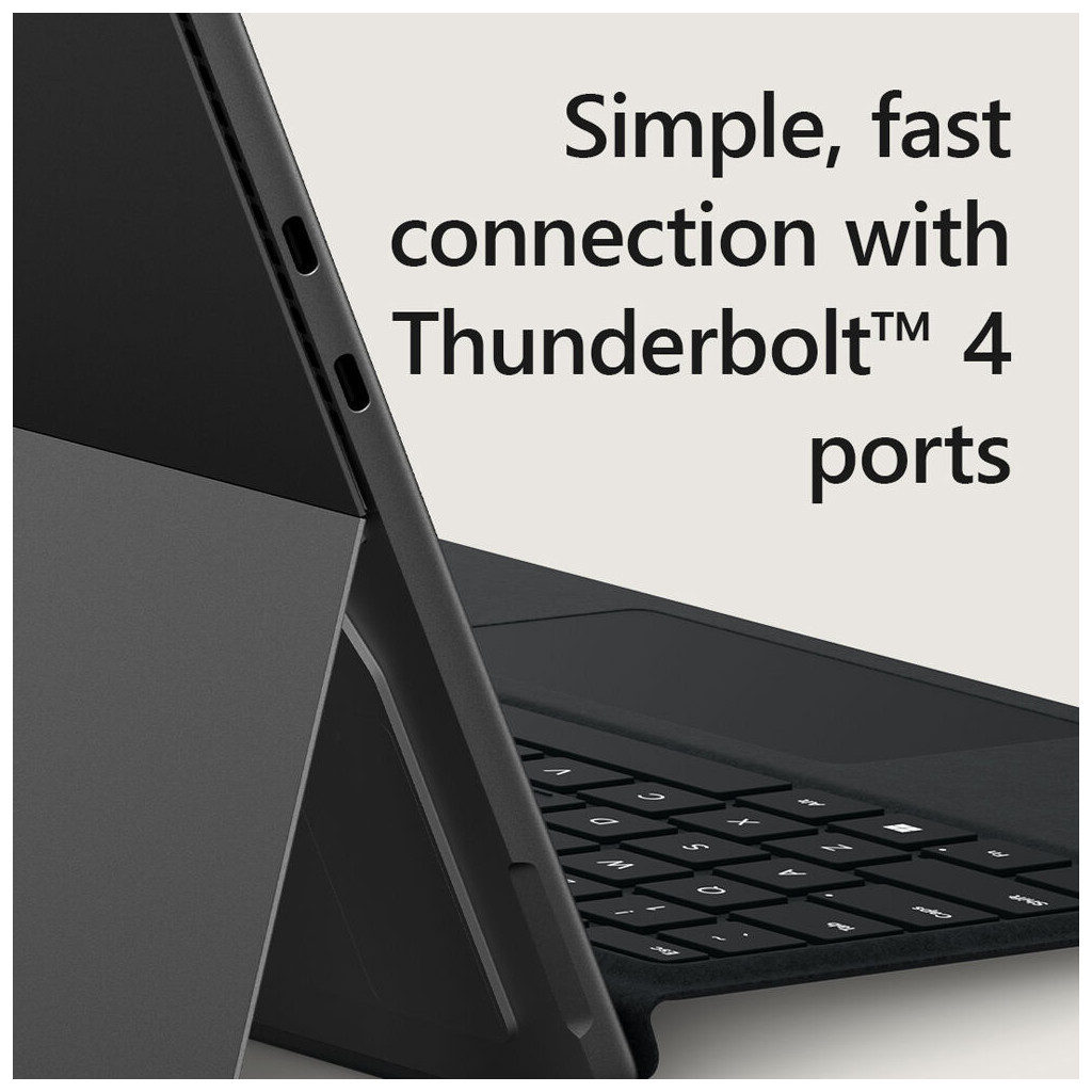 Планшет Microsoft Surface Pro 9 13 PS Touch/i5-1245U/8/512/W11P/Graphite (QHB-00017) - зображення 8