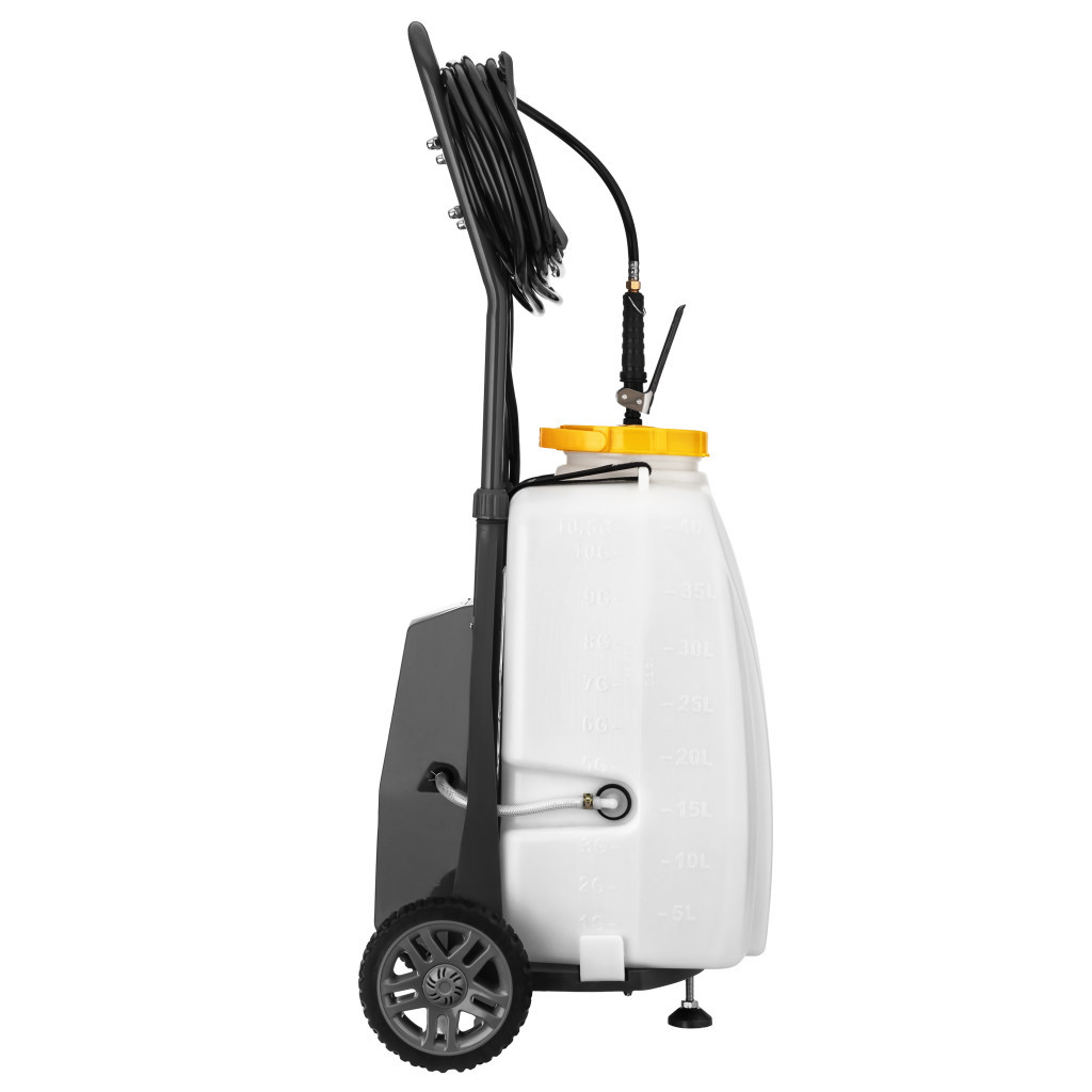 Обприскувач 2E AquaSpray 40LR 40л, 12В, 1х12Ah, 7бар, 2.9л/хв, шланг 15м, на колесах (2E-40LWBS15) - зображення 4