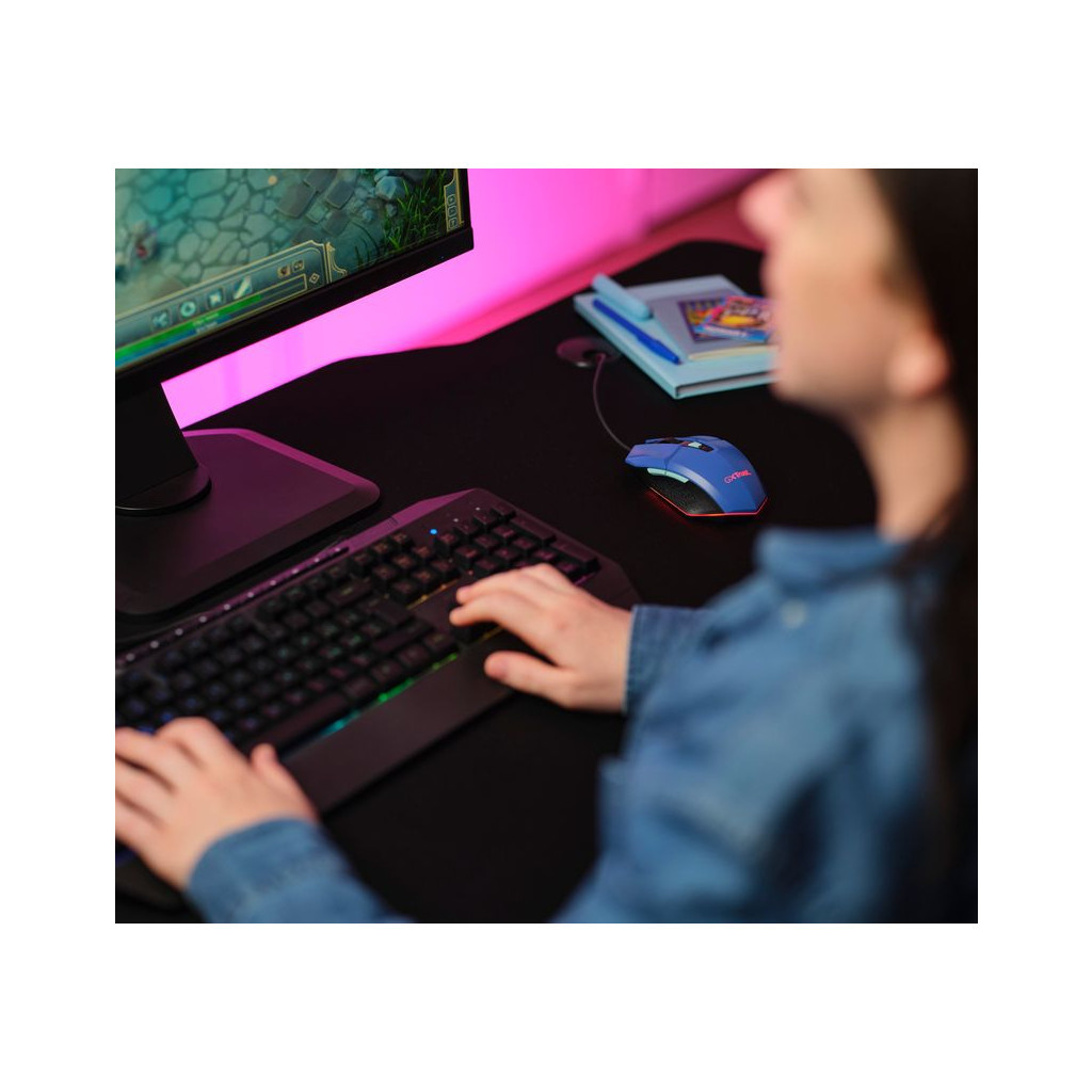 Мишка Trust GXT 109 Felox RGB Blue (25067) - зображення 9